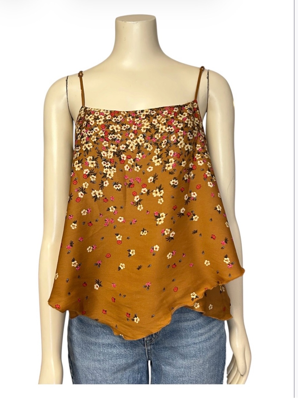 Intimately Free People Let Me Love Floral Cami Top Womens Medium